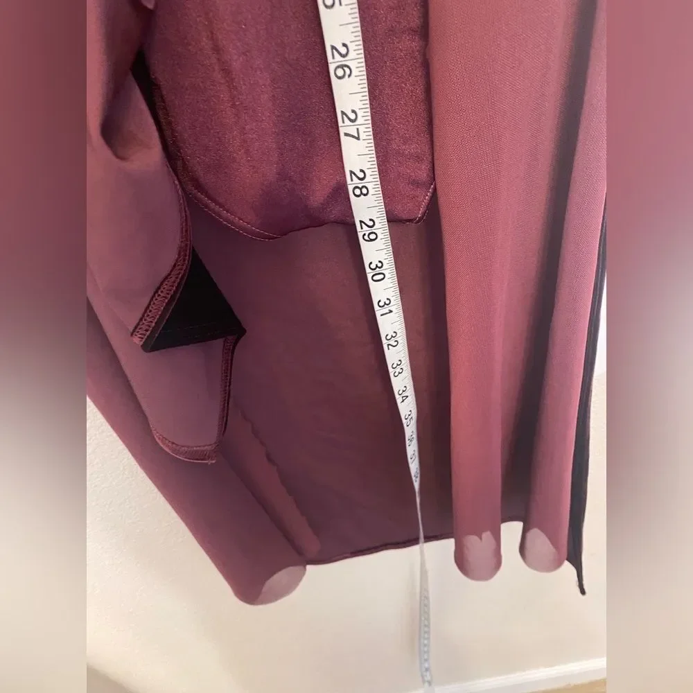Weissman weissman dance costume burgundy